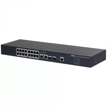 Dahua Technology SG4020 gerido L2 Gigabit Ethernet (10/100/1000) 1U preto