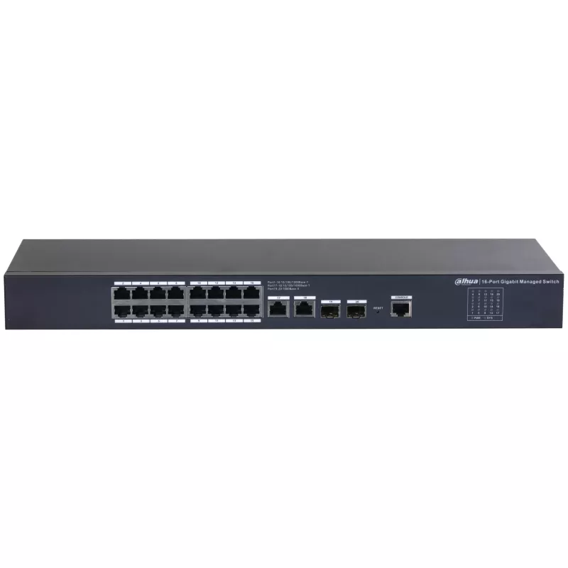 Dahua Technology SG4020 gerido L2 Gigabit Ethernet (10/100/1000) 1U preto