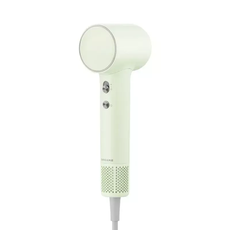 Secador de cabelo Dreame Mini verde-claro, compacto e leve