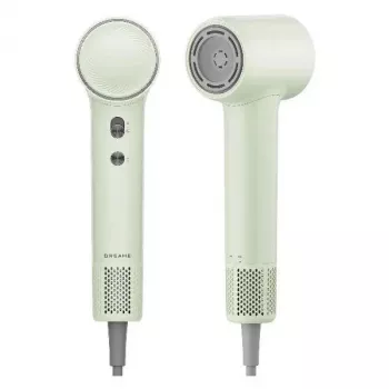 Secador de cabelo Dreame Mini verde-claro, compacto e leve