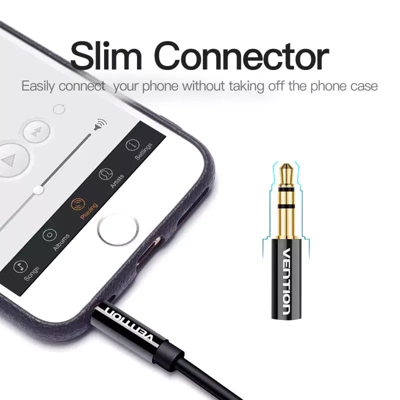 Vention BBSBY cabo divisor de áudio de 0,3 m