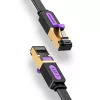 Cabo de rede Vention plano Cat.7 patch cable 3M preto