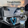 Vention KCTB0 suporte automático de telemóvel para a grelha de ventilação do carro, preto
