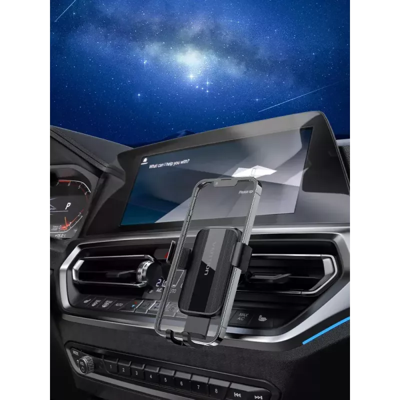 Vention KCTB0 suporte automático de telemóvel para a grelha de ventilação do carro, preto