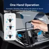 Vention KCTB0 suporte automático de telemóvel para a grelha de ventilação do carro, preto