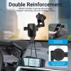 Vention KCOB0 suporte de telemóvel para automóvel com fixação automática e ventosa, tipo quadrado, preto