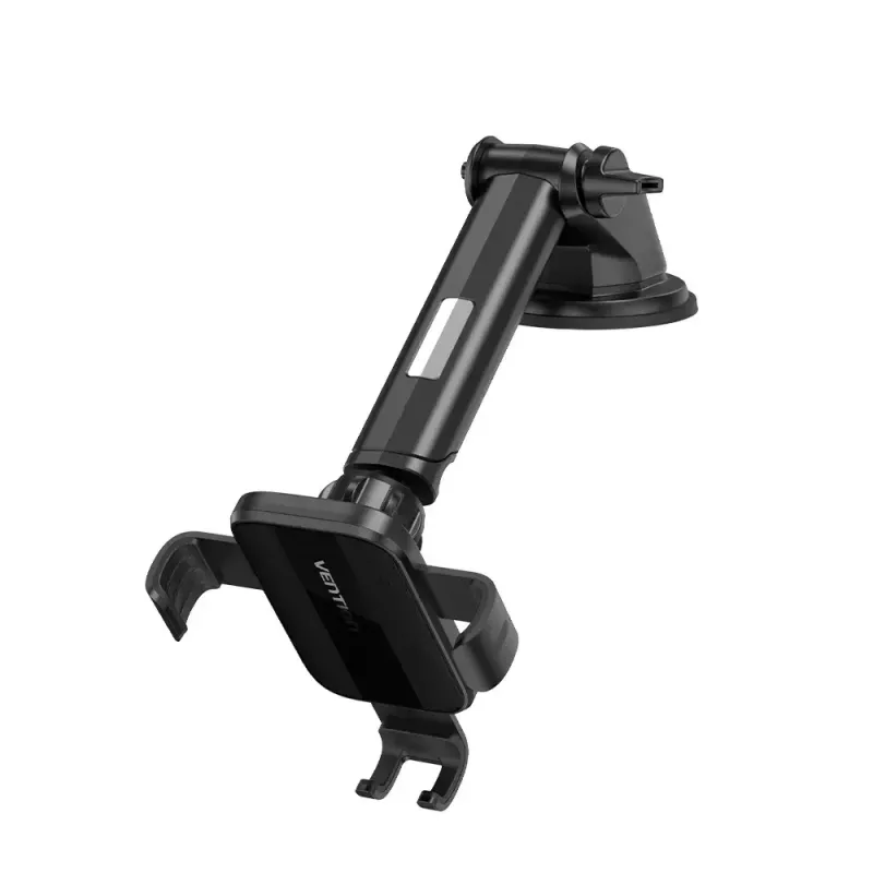 Vention KCOB0 suporte de telemóvel para automóvel com fixação automática e ventosa, tipo quadrado, preto