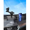 Vention KCOB0 suporte de telemóvel para automóvel com fixação automática e ventosa, tipo quadrado, preto