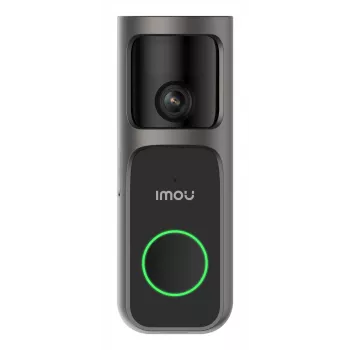 Campainha de porta Imou DB-3EP-4M0W/DS3 preto vídeo HD 4MP