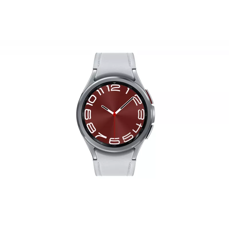 Samsung Galaxy Watch6 Classic 43 mm ecrã tátil digital prateado