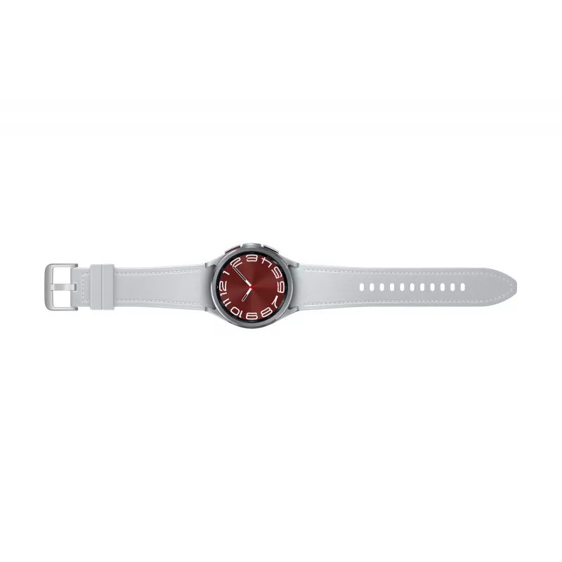 Samsung Galaxy Watch6 Classic 43 mm ecrã tátil digital prateado