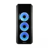 Chieftec Scorpion 3 GL-03B-OP caixa Midi Tower, ATX/MicroATX/Mini-ITX, preta, RGB, painéis de vidro