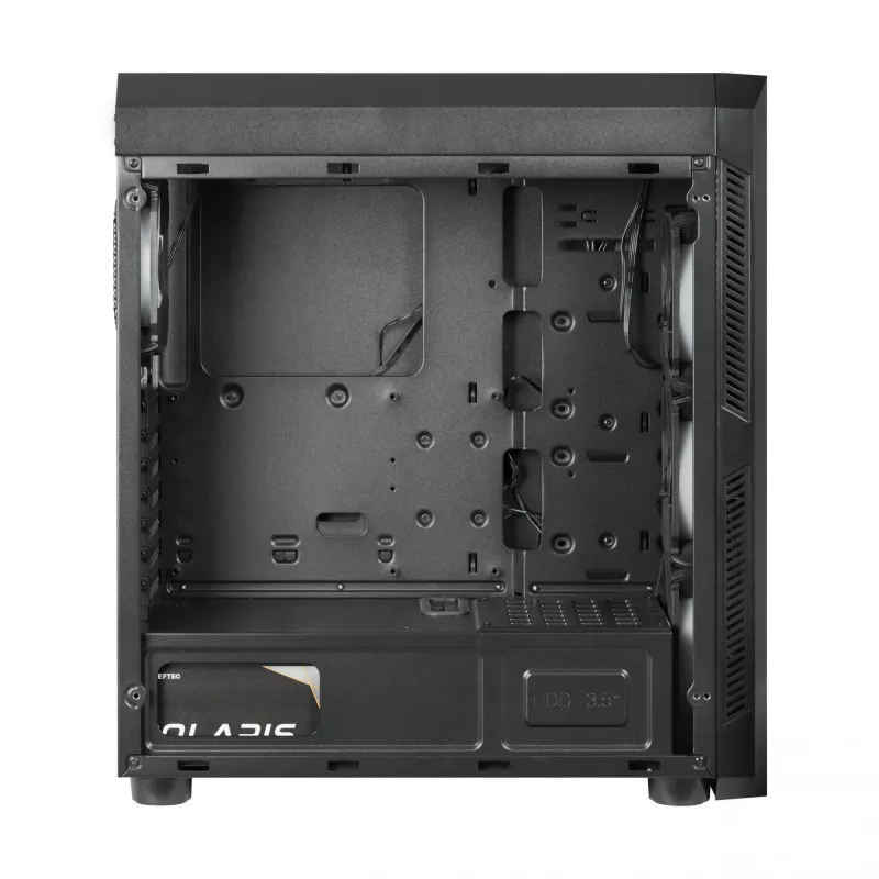 Chieftec Scorpion 3 GL-03B-OP caixa Midi Tower, ATX/MicroATX/Mini-ITX, preta, RGB, painéis de vidro