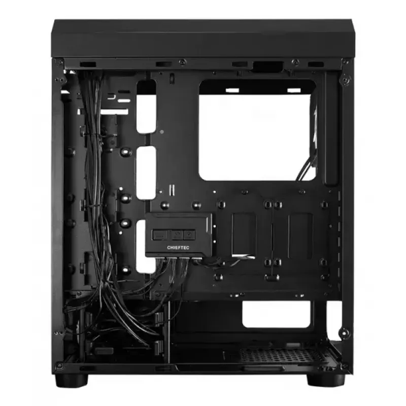 Chieftec Scorpion 3 GL-03B-UC-OP caixa de PC Midi Tower, ATX/micro ATX/Mini-ATX, preta