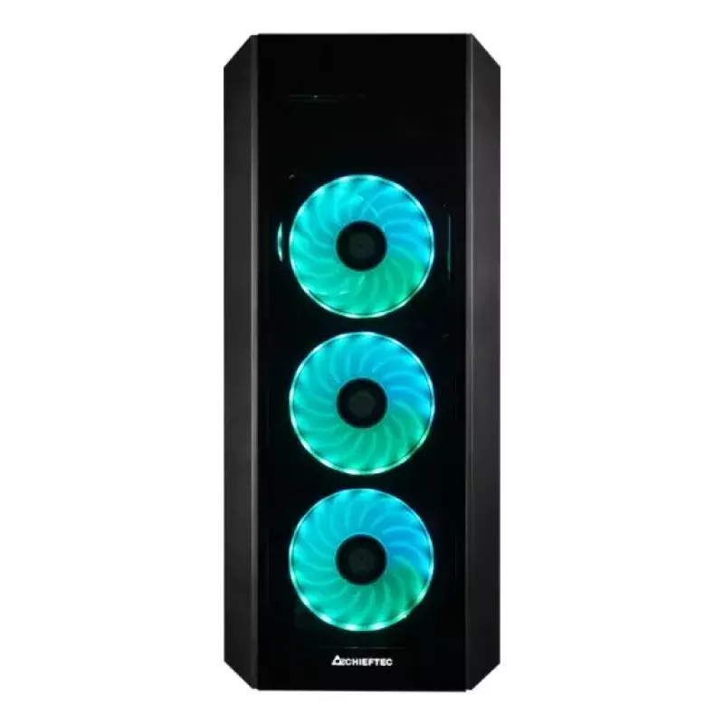 Chieftec Scorpion 3 GL-03B-UC-OP caixa de PC Midi Tower, ATX/micro ATX/Mini-ATX, preta
