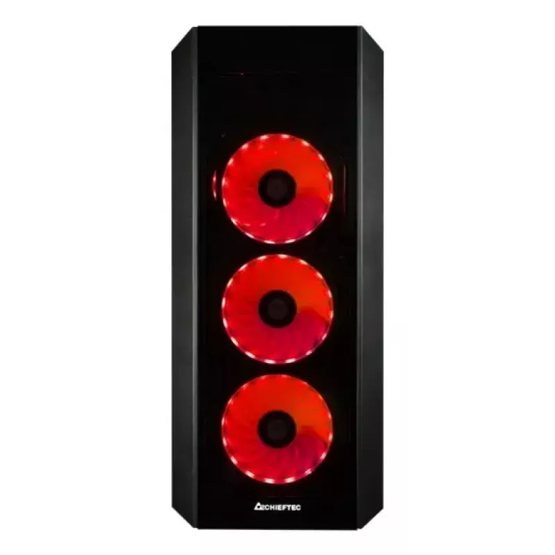 Chieftec Scorpion 3 GL-03B-UC-OP caixa de PC Midi Tower, ATX/micro ATX/Mini-ATX, preta