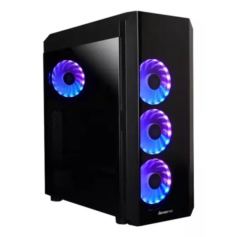 Chieftec Scorpion 3 GL-03B-UC-OP caixa de PC Midi Tower, ATX/micro ATX/Mini-ATX, preta