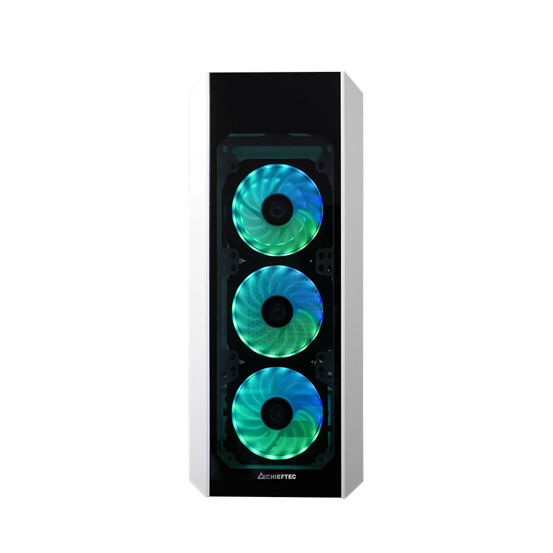 Caixa de computador Chieftec GL-03W-OP Midi Tower branca