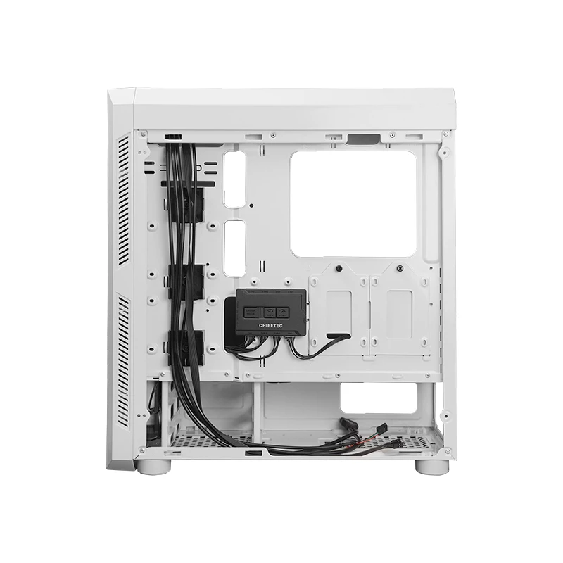 Caixa de computador Chieftec GL-03W-OP Midi Tower branca