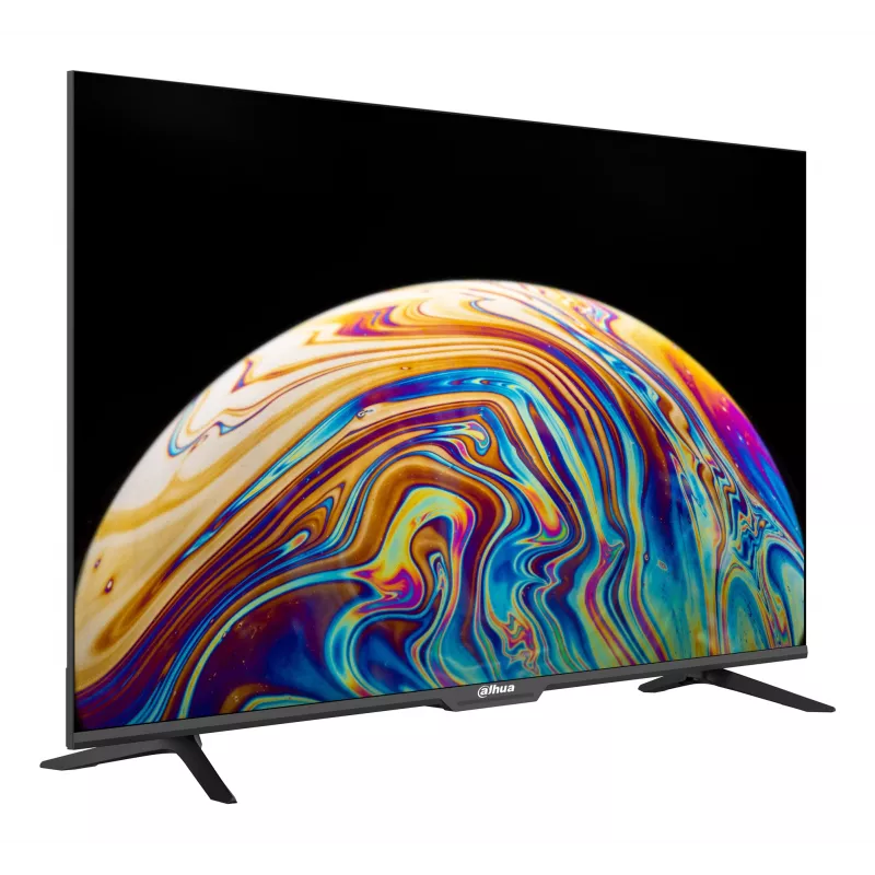 Dahua DHI-LTV55-QSD400 Smart TV QLED 4K Ultra HD de 55" (139,7 cm), 3840x2160, Android TV, Wi-Fi, Bluetooth, 2x HDMI, 60 Hz, 300 cd/m², VESA 300x300, preto