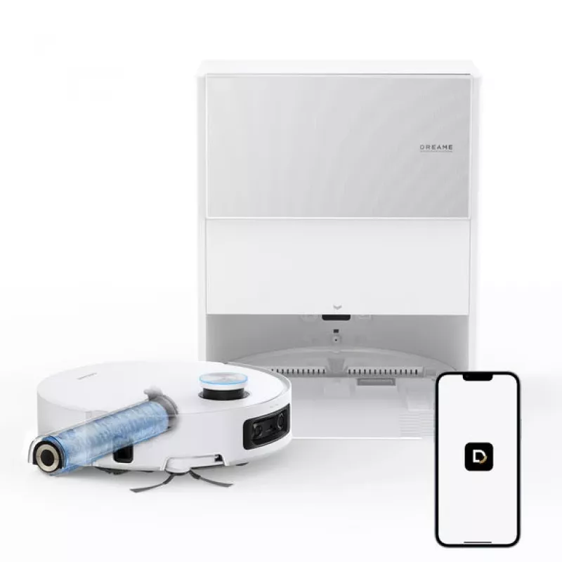 Aspirador robô Dreame Aqua10 Ultra Roller Complete branco