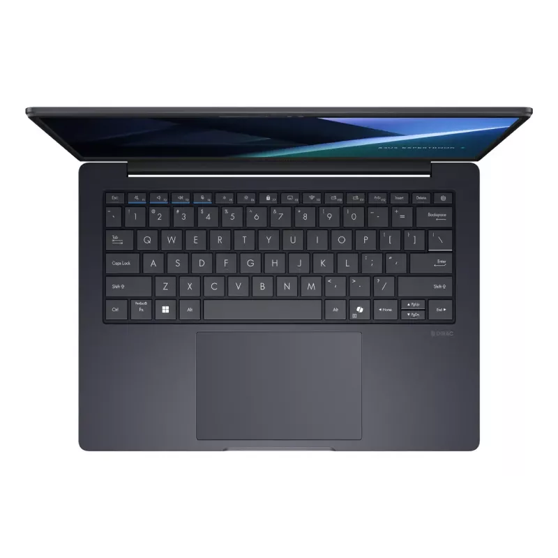 ASUS ExpertBook B3 B3405CCA-LY0310X computador portátil, Intel Core Ultra 5 125H, 35,6 cm (14") WUXGA 1920x1200, 16 GB DDR5, 512 GB SSD, Intel Graphics, Wi-Fi 6E, teclado retroiluminado, leitor de smart card, Windows 11 Pro, teclado US