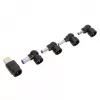 Conjunto de adaptadores de alimentação Targus USB-C Legacy APD114GL Preto