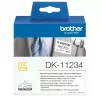 Etiqueta de impressora Brother DK-11234 Branco etiqueta de impressora autoadesiva
