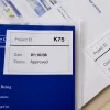 Fita de papel removível Brother DK44205