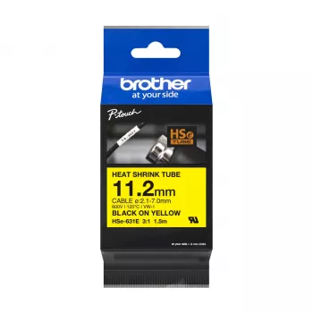 Fita de etiquetas Brother HSE-631E