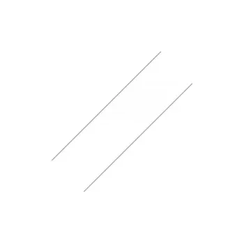 Fita de rotulagem Brother TZe145 18 mm branco sobre transparente
