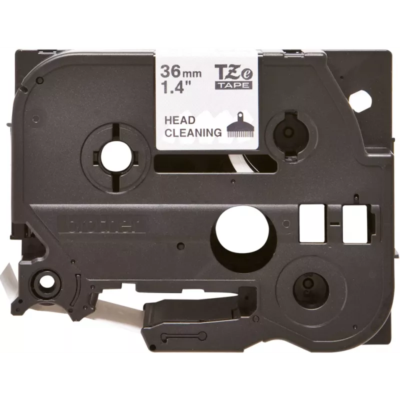 Brother TZe-CL6 fita de limpeza para cabeça de impressão, 3,56 cm x 8 m, para P-Touch PT-3600, PT-530, PT-550, PT-9200, PT-9500, PT-9600, PT-9700, PT-9800, PT-D800, PT-P900, PT-P950