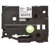 Fita de rotulagem Brother TZE-FX261 preto sobre branco