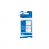 Fita de rotulagem Brother TZE-R231 preto sobre branco