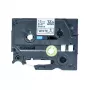Fita de rotulagem Brother TZE-R231 preto sobre branco