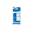 Fita de rotulagem Brother TZE-R234 dourado sobre branco