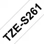 Fita de etiquetas Brother TZE-S261 TZ