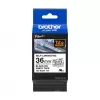 Fita de rotulagem Brother TZE-SL261 preto sobre branco