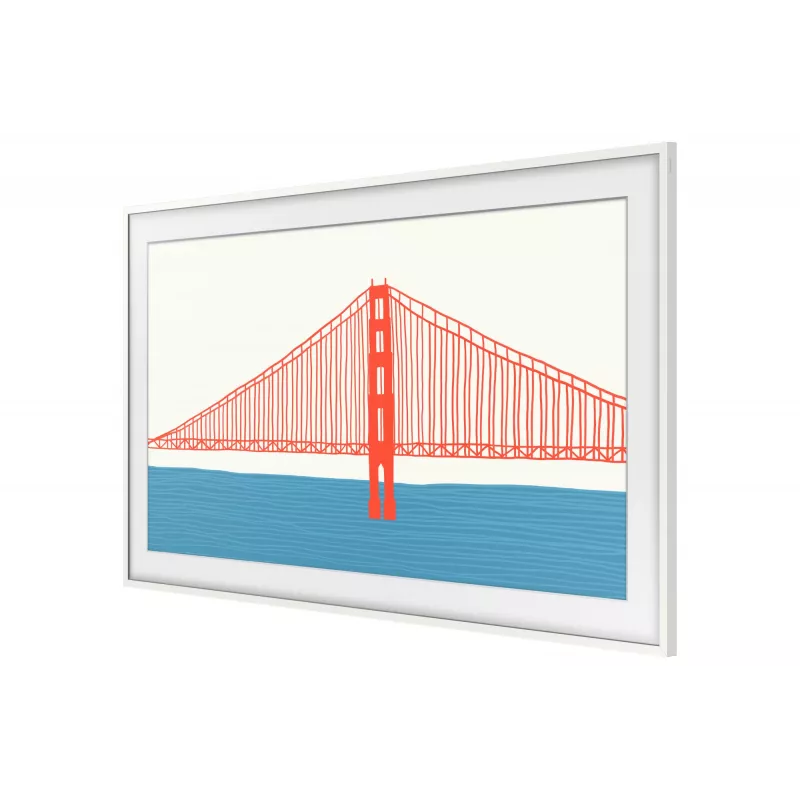 Samsung VG-SCFA55WTBXC, moldura, branco, 139,7 cm (55 polegadas), Samsung, The Frame LS03A (2021) 55'' The Frame LS03B (2022-23) 55'', 1241,1 mm