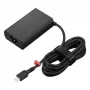 Fonte de alimentação Lenovo 65W slim GaN USB-C para portáteis e dispositivos, modelo 4X21R04793