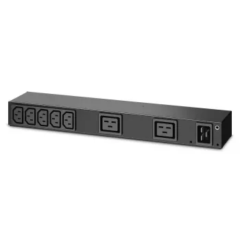 Unidade de distribuição de energia (PDU) APC AP6120A 7 tomadas AC 0U/1U preta