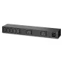 Unidade de distribuição de energia (PDU) APC AP6120A 7 tomadas AC 0U/1U preta