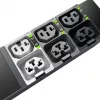 APC NetShelter Rack PDU Advanced, Metered, trifásico, 11 kW 400 V 16 A ou 11,5 kW 415 V 20 A, 42 saídas, IEC309