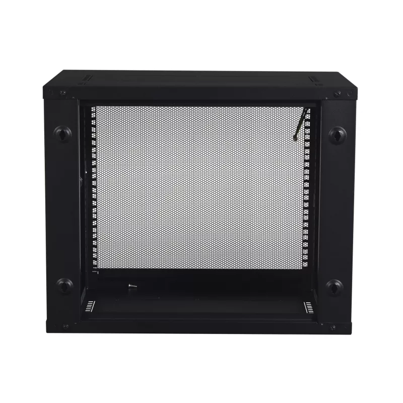 APC NetShelter WX AR109, 9U, armário de patch de 19 polegadas, montagem na parede, não montado, 400 mm de profundidade