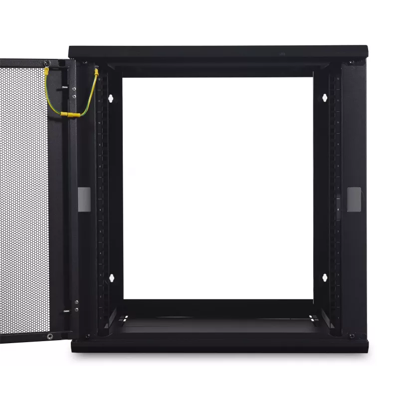 APC NetShelter WX AR112, 12U, armário de patch de 19 polegadas, montagem na parede, não montado, 600 mm de profundidade