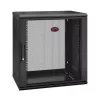 APC NetShelter WX AR112SH4 - 12U, armário de patch de 19 polegadas, montagem na parede, pré-montado, 400 mm de profundidade