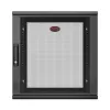 APC NetShelter WX AR112SH4 - 12U, armário de patch de 19 polegadas, montagem na parede, pré-montado, 400 mm de profundidade
