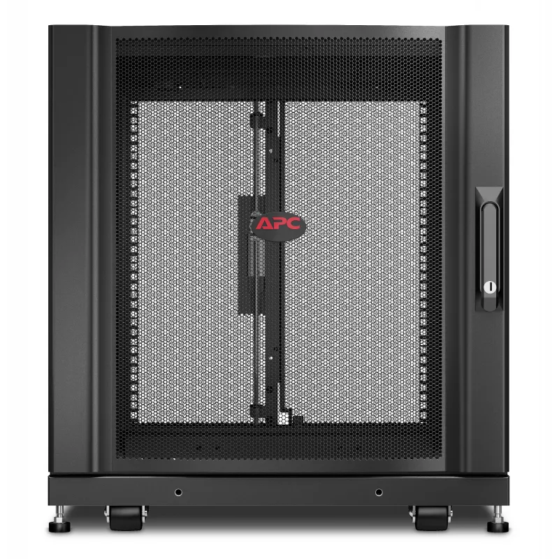 APC NetShelter SX, caixa de rack de servidor, 12U, Preto, 658H x 600B x 900T mm