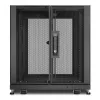 APC NetShelter SX, caixa de rack de servidor, 12U, Preto, 658H x 600B x 900T mm