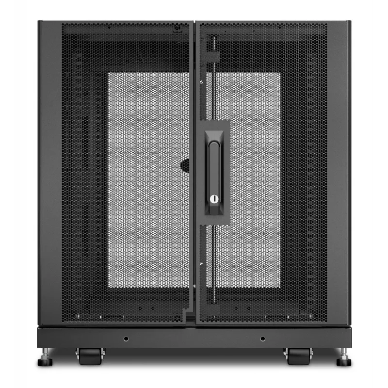 APC NetShelter SX, caixa de rack de servidor, 12U, Preto, 658H x 600B x 900T mm